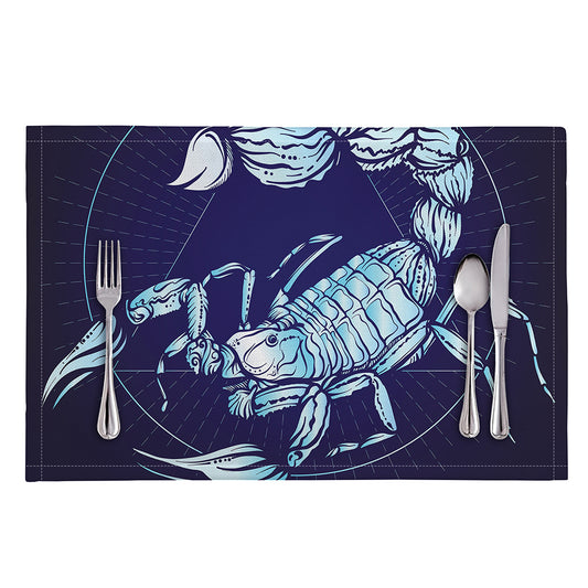 Astrological Scorpio Sign Print Placemat