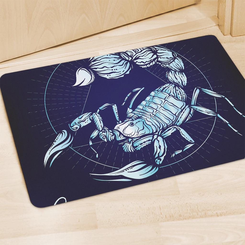 Astrological Scorpio Sign Print Polyester Doormat