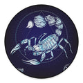 Astrological Scorpio Sign Print Round Floor Mat