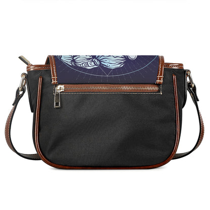 Astrological Scorpio Sign Print Saddle Bag