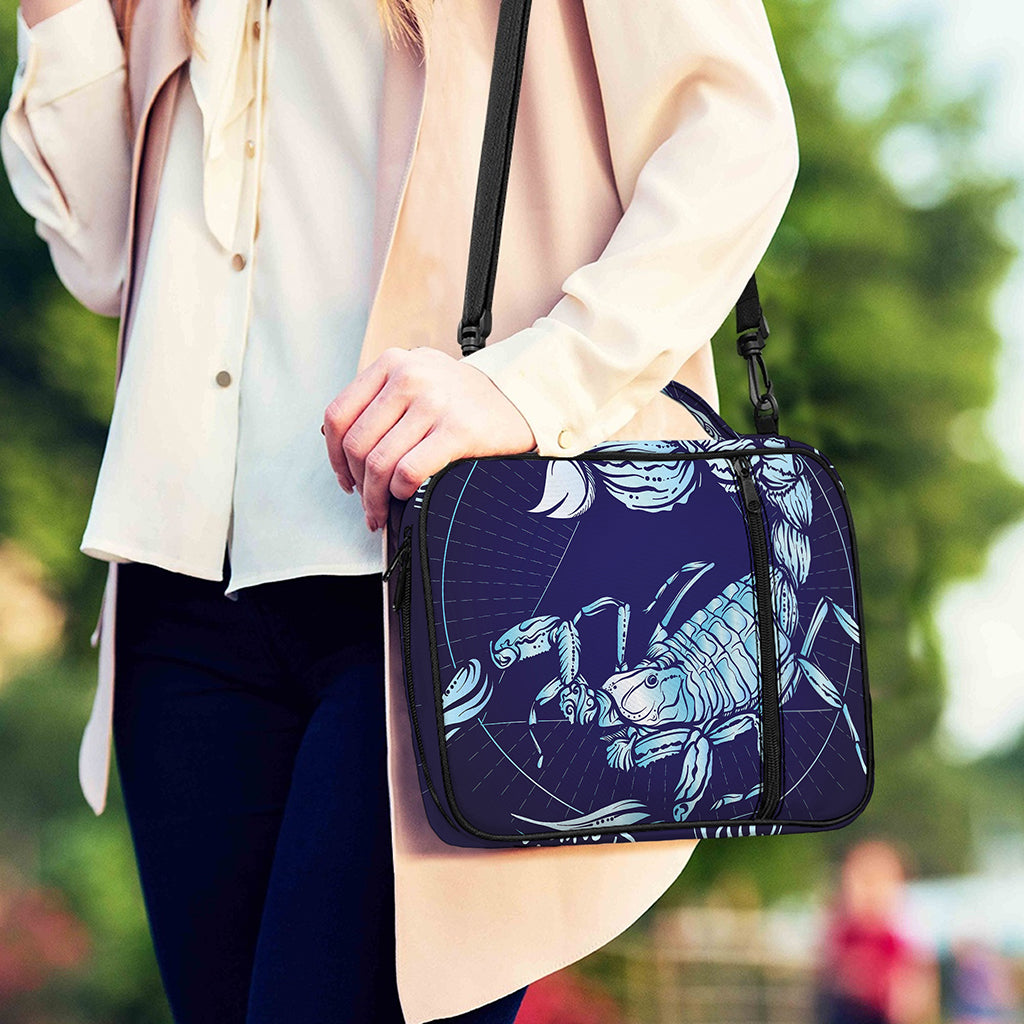 Astrological Scorpio Sign Print Shoulder Strap Bible Bag