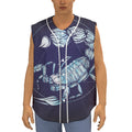 Astrological Scorpio Sign Print Sleeveless Baseball Jersey
