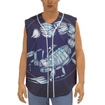 Astrological Scorpio Sign Print Sleeveless Baseball Jersey