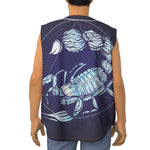 Astrological Scorpio Sign Print Sleeveless Baseball Jersey