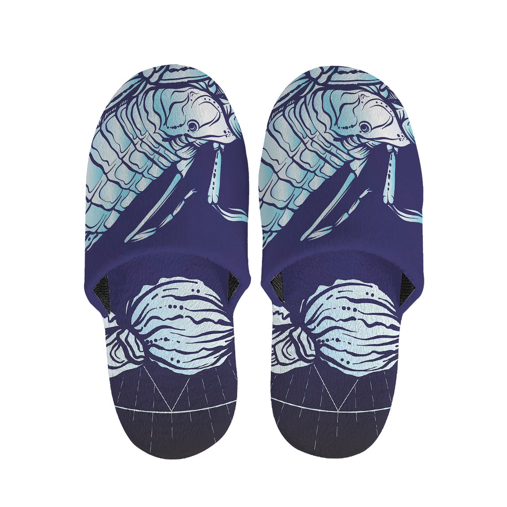 Astrological Scorpio Sign Print Slippers