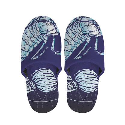 Astrological Scorpio Sign Print Slippers
