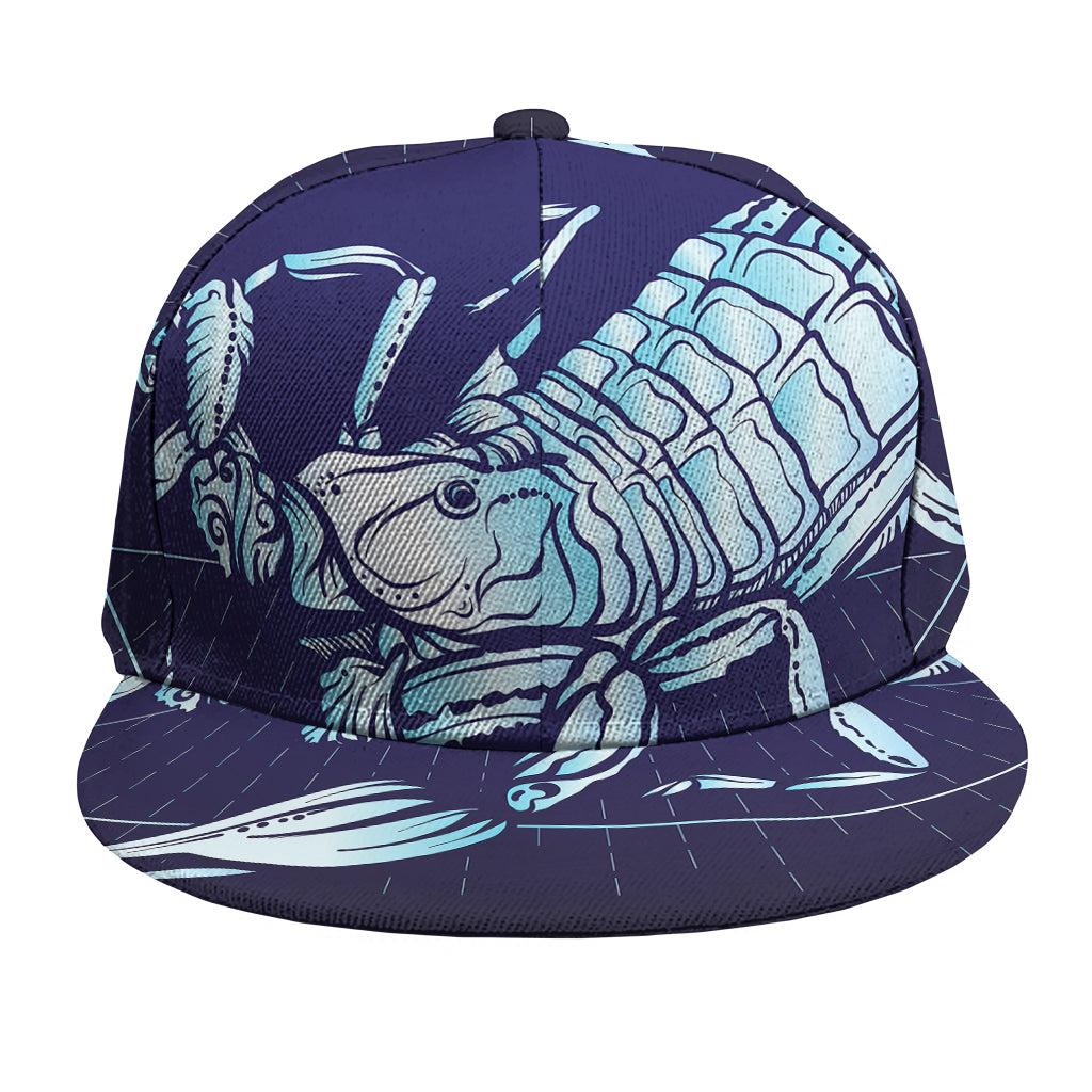 Astrological Scorpio Sign Print Snapback Cap