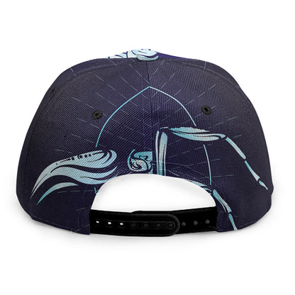 Astrological Scorpio Sign Print Snapback Cap