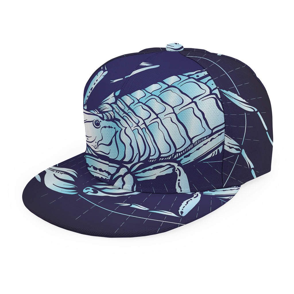 Astrological Scorpio Sign Print Snapback Cap