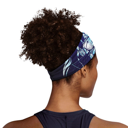 Astrological Scorpio Sign Print Sports Headband