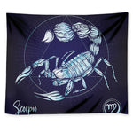 Astrological Scorpio Sign Print Tapestry