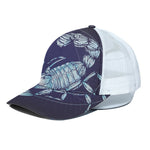 Astrological Scorpio Sign Print White Mesh Trucker Cap