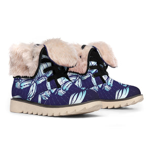 Astrological Scorpio Sign Print Winter Boots