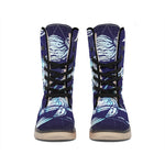 Astrological Scorpio Sign Print Winter Boots