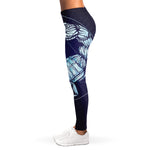 Astrological Scorpio Sign Print Women's Leggings