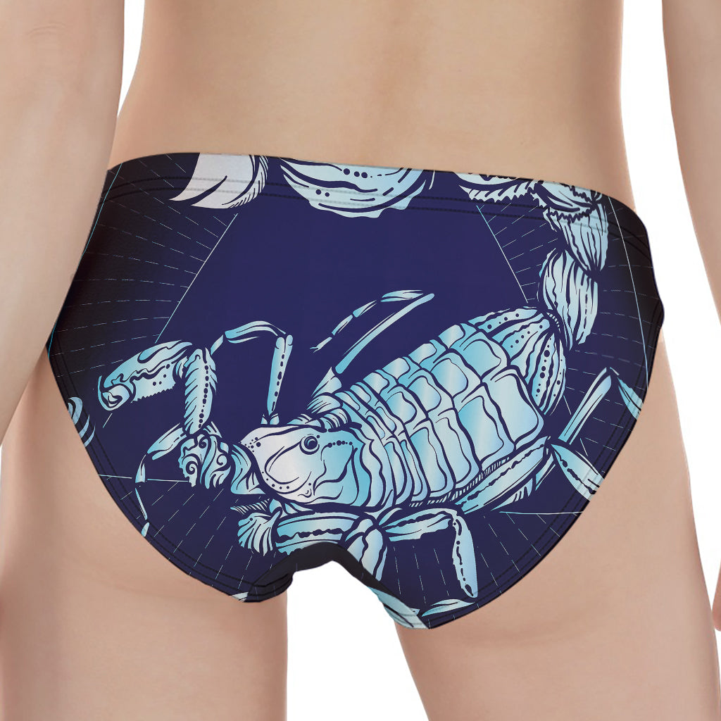 Astrological Scorpio Sign Print Women's Panties