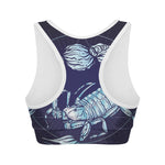 Astrological Scorpio Sign Print Women's Sports Bra
