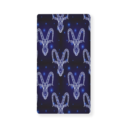 Astrology Capricorn Sign Print Baby Crib Sheet