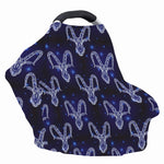 Astrology Capricorn Sign Print Baby Seat Cover