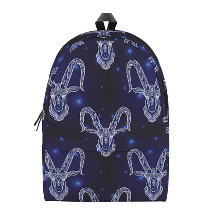 Astrology Capricorn Sign Print Backpack