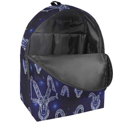 Astrology Capricorn Sign Print Backpack