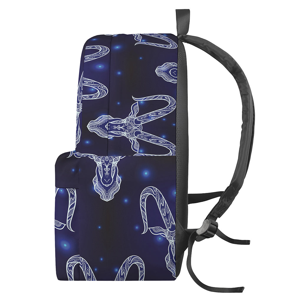 Astrology Capricorn Sign Print Backpack