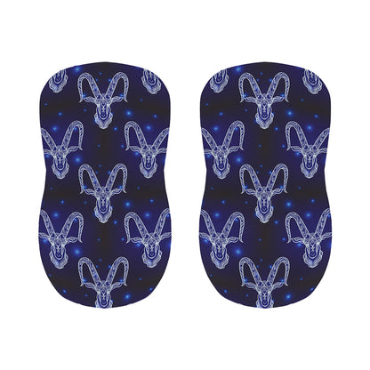 Astrology Capricorn Sign Print Bar Stool Covers