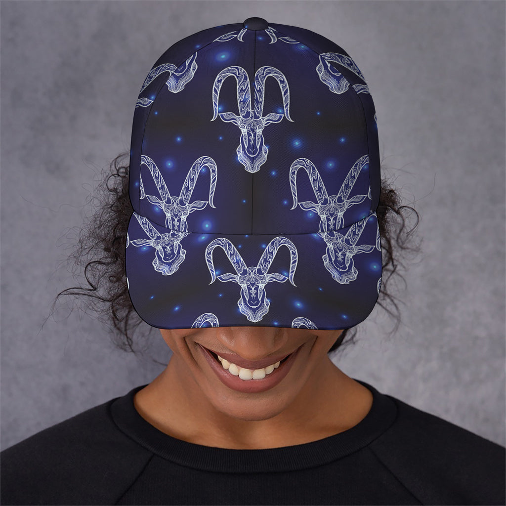 Astrology Capricorn Sign Print Baseball Cap
