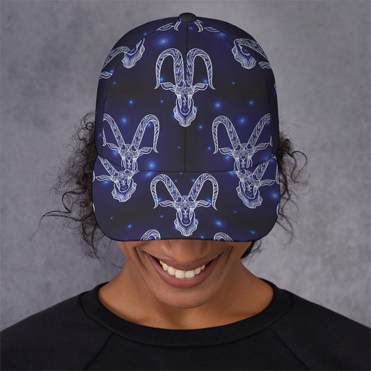 Astrology Capricorn Sign Print Baseball Cap