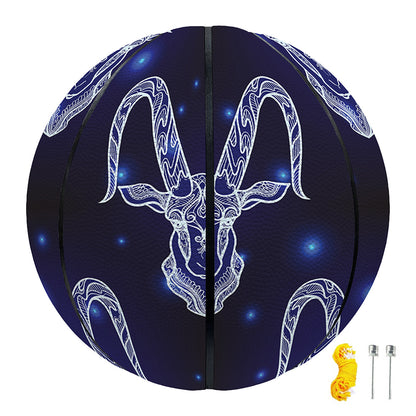 Astrology Capricorn Sign Print Basketball
