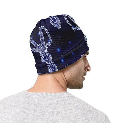 Astrology Capricorn Sign Print Beanie