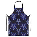 Astrology Capricorn Sign Print Bib Apron With Pocket