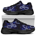 Astrology Capricorn Sign Print Black Chunky Shoes