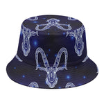 Astrology Capricorn Sign Print Bucket Hat