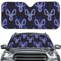 Astrology Capricorn Sign Print Car Windshield Sun Shade