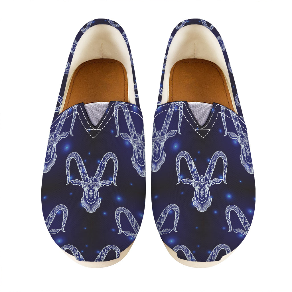 Astrology Capricorn Sign Print Casual Shoes