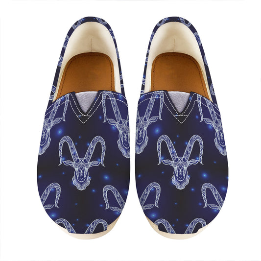 Astrology Capricorn Sign Print Casual Shoes