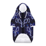 Astrology Capricorn Sign Print Dog Zip Up Hoodie