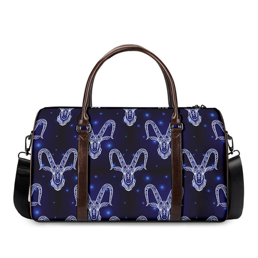 Astrology Capricorn Sign Print Duffle Bag