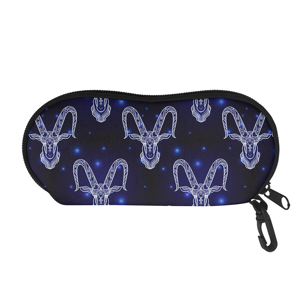 Astrology Capricorn Sign Print Glasses Case