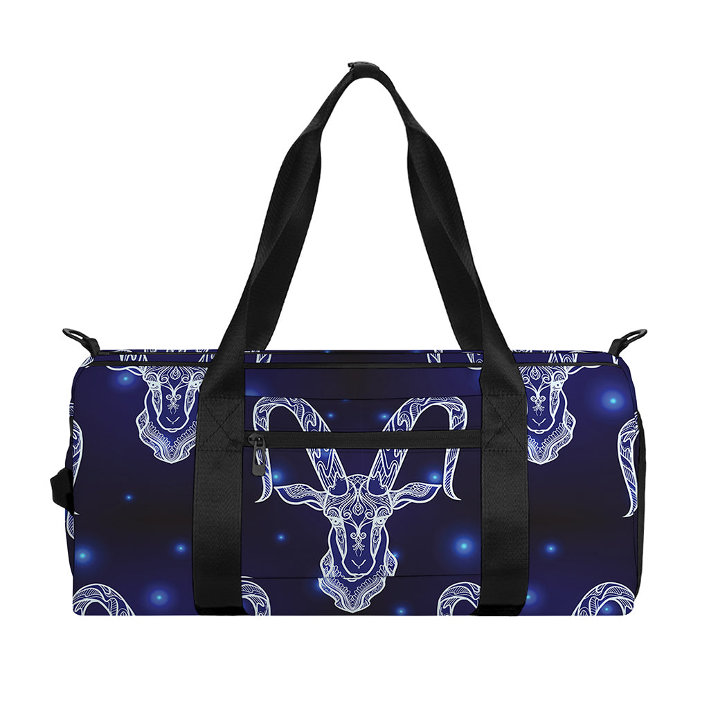 Astrology Capricorn Sign Print Gym Bag