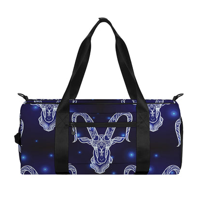 Astrology Capricorn Sign Print Gym Bag
