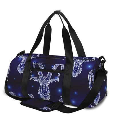Astrology Capricorn Sign Print Gym Bag