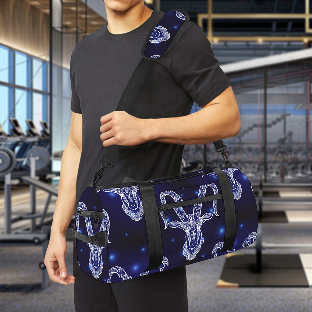 Astrology Capricorn Sign Print Gym Bag