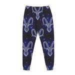 Astrology Capricorn Sign Print Jogger Pants