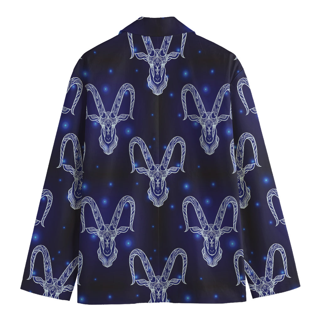 Astrology Capricorn Sign Print Men's Blazer