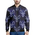 Astrology Capricorn Sign Print Men's Bomber Jacket