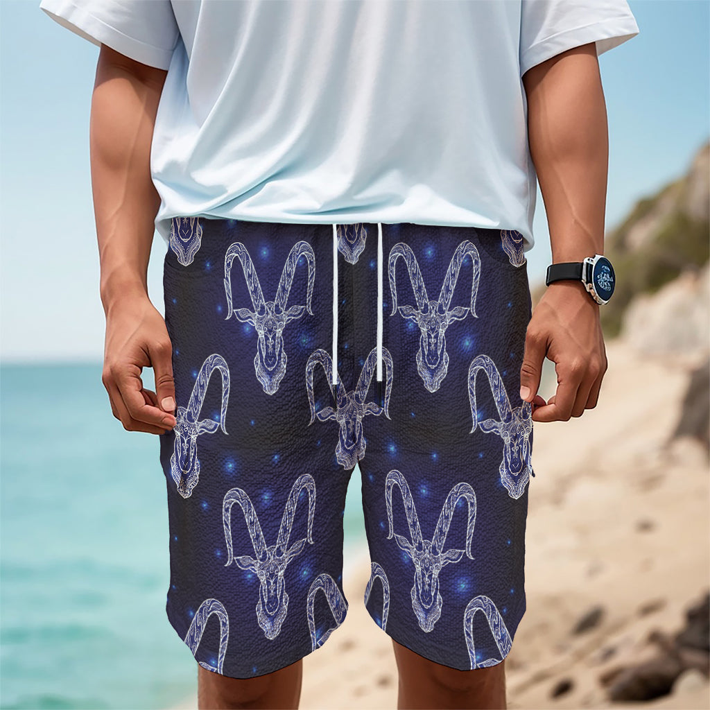 Astrology Capricorn Sign Print Men's Cargo Shorts