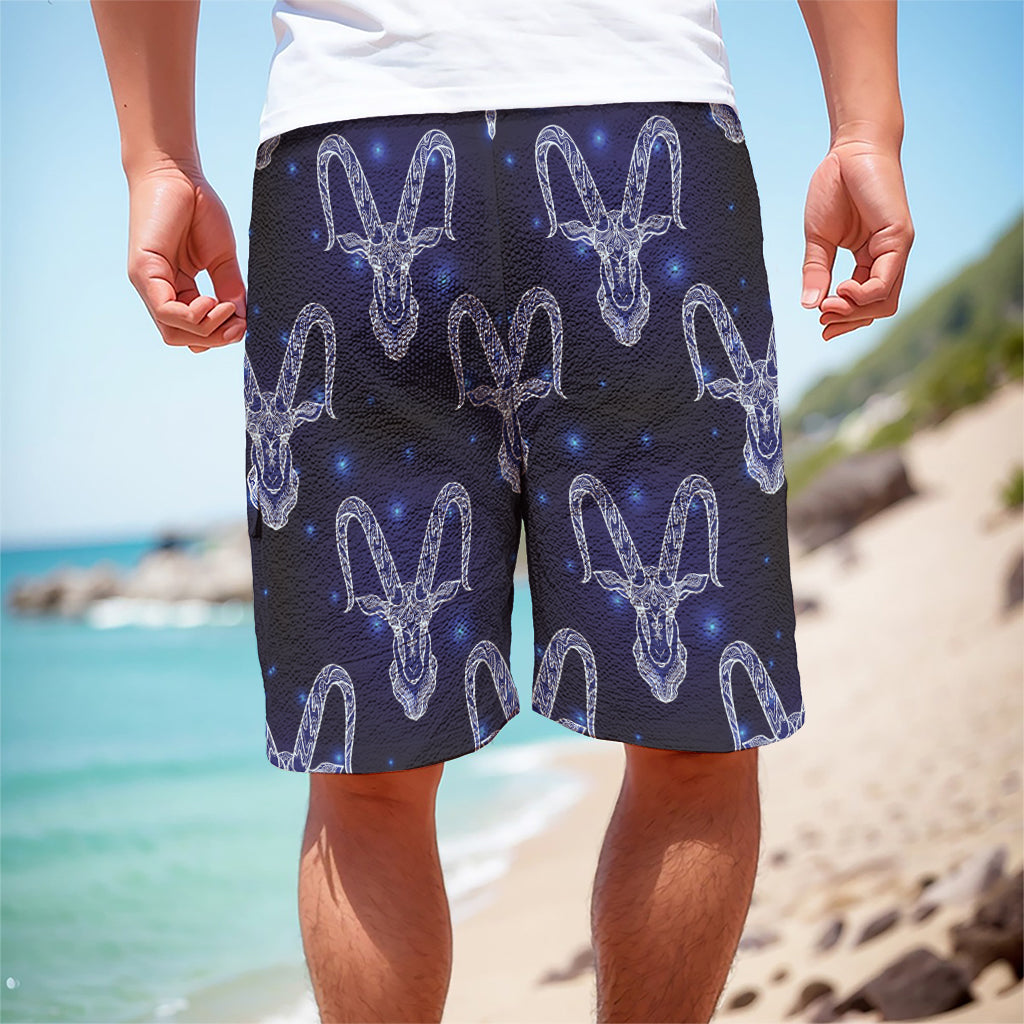 Astrology Capricorn Sign Print Men's Cargo Shorts