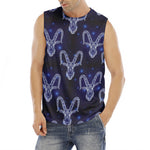 Astrology Capricorn Sign Print Men's Fitness Tank Top